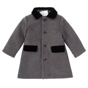 Edgehill Collection Baby Boy 12-24 Months Long Sleeve Button Front Dress…